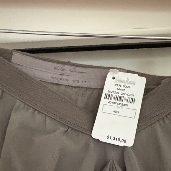 Rick Owens Yellow Top/ Grey Skirt Runway Set - Picture 4 of 12